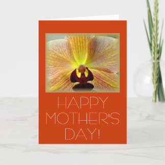"Mother's Day Orchid" Card