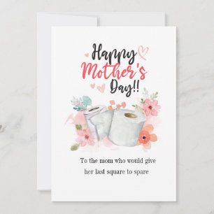 Mothers Day Pandemic Year Personalised Holiday Card