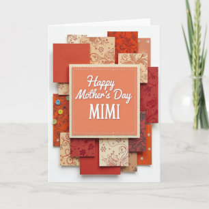 Mothers Day Paper Collage Card