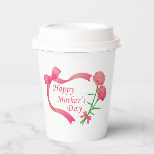 Mother's day paper cups