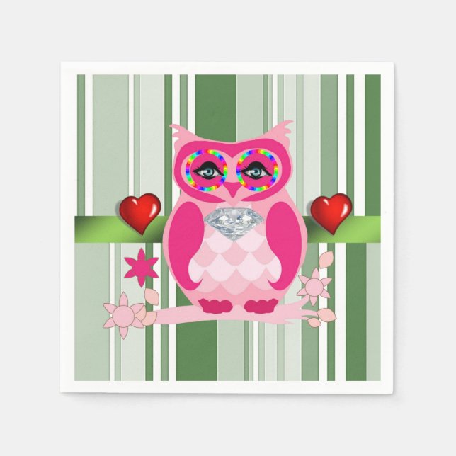 Mother's Day Paper Napkins (Front)