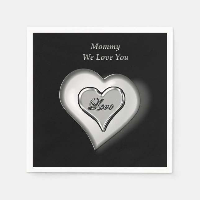 Mother's Day Paper Napkins (Front)