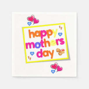 Mother's Day Paper Napkins