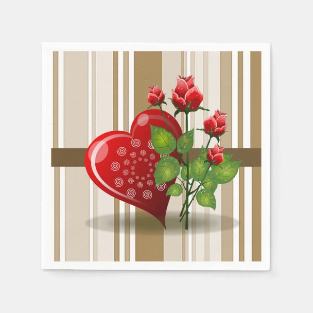 Mother's Day Paper Napkins (Front)