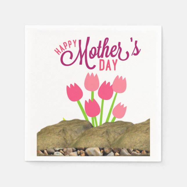 Mother's Day Paper Napkins (Front)