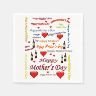 Mother's Day Paper Napkins