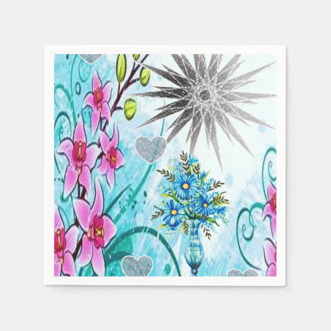 Mother's Day Paper Napkins (Front)