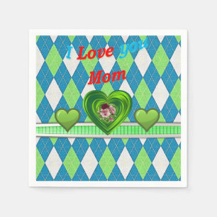 Mother's Day Paper Napkins