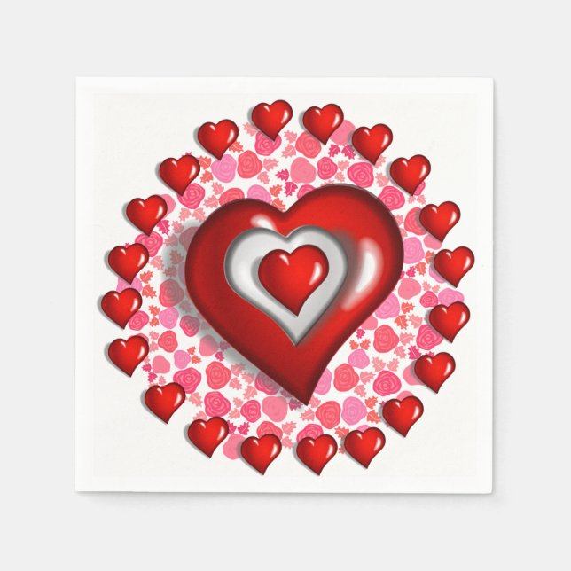 Mother's Day Paper Napkins (Front)