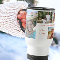Mother's Day Photo Collage with 5 Photos and Name