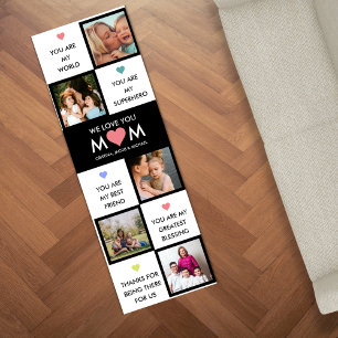 Mothers Day Photo Collage With Best Mum Quotes Yoga Mat