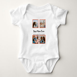 Mother's day photo display collage for mum baby bodysuit