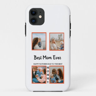 Mother's day photo display collage for mum iPhone 11 case