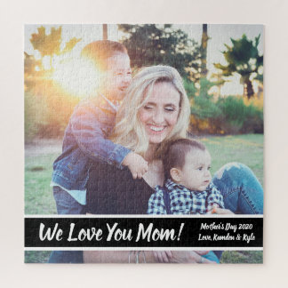 Mother's Day Photo Gift Custom Puzzle