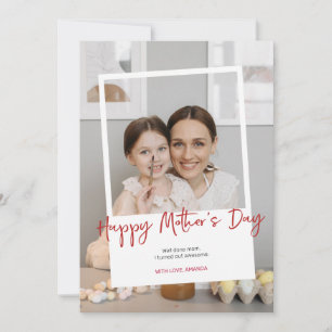 Mother's Day Photo Holiday Card
