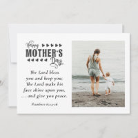 Mother's Day Photo Lord Bless You Christian Bible