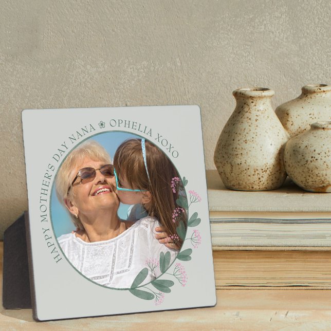 Mother's Day Photo Pink Wildflower Picture Frame (Creator Uploaded)