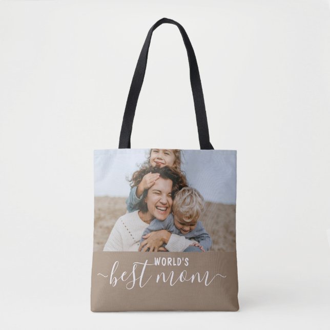 Mother's Day Photo Tote Bag (Front)