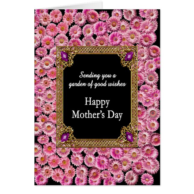 Mother's Day Pink Daisies (Front)