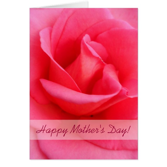 Mother's Day Pink Rose (Front)