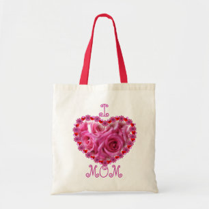 Mother's Day Pink Roses ToteBag Tote Bag