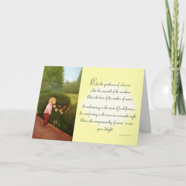 Mother's Day Poem Card (Front)