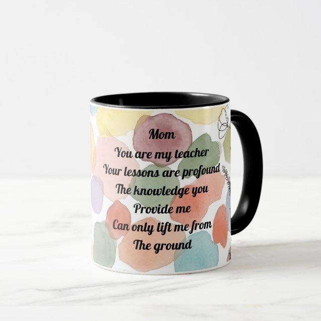 Mother's Day Poem Mug (Front Right)