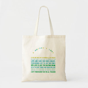mothers day poem postcard poster calendar T-Shirt Tote Bag