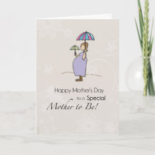Mother's Day Pregnant Mum Card