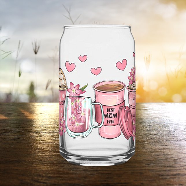 Mother's Day Printed Can Glasses (Creator Uploaded)