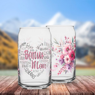 Mother's Day Printed Can Glasses