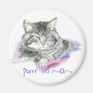 Mother's Day - Purrr-fect Mum - Cat Magnet