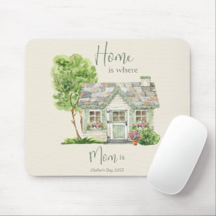 Mother's Day Quote Sweet Watercolor Mouse Mat