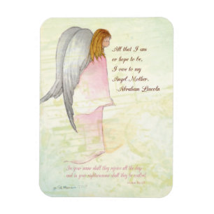 Mother's Day Religious Angel, Vertical Gift Magnet