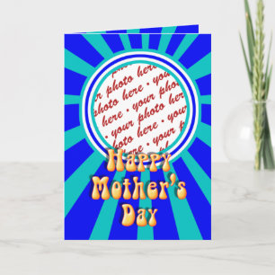 Mother's Day Retro Photo Frame Card