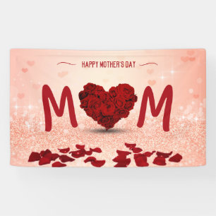 Mother's Day Rose Heart Bouquet - Banner