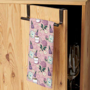 Mother's Day Rose Tea Towel