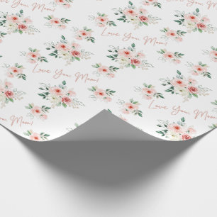 Mother's Day Rose Wrapping Paper Sheets