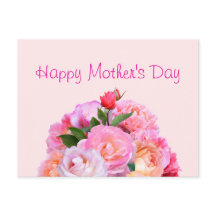 Mother's Day Roses Postcard