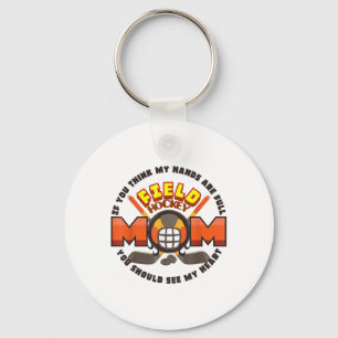 Mother's Day S Cool Sport Field Hockey Mom Lover  Key Ring