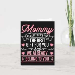 Mothers Day Shirt For Mum From Daughter Son Best M Card