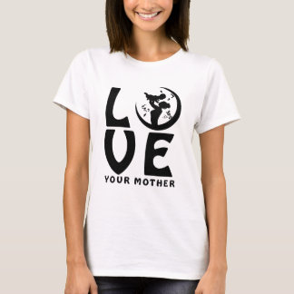 Mother's Day Shirt Mother and Child Silhouette