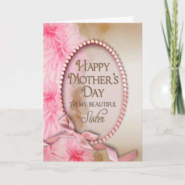 Mother's Day - Sister - Card (Front)