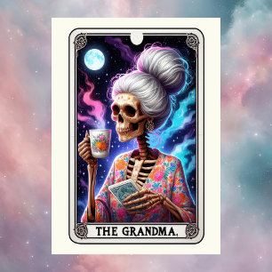 Mother's Day Skeleton The Grandmother Tarot Card