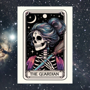Mother's Day Skeleton The Guardian Tarot Card