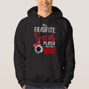 Mothers Day Soccer Player Mimi American Sport Socc Hoodie