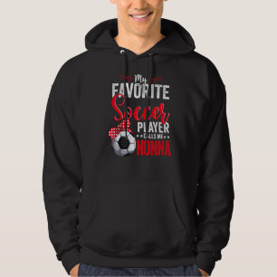 Mothers Day Soccer Player Nonna American Sport Soc Hoodie
