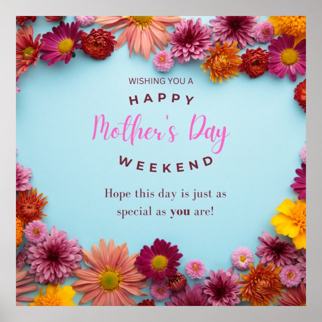 MOTHER'S DAY SPECIAL GREETINGS ONLINE + POSTER (Front)