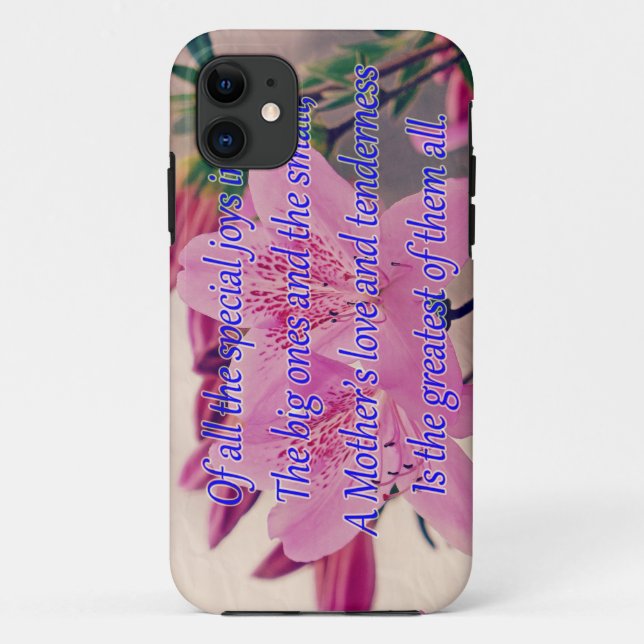 Mothers Day-Special Joy Case-Mate iPhone Case (Back)