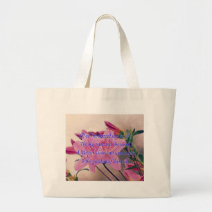 Mothers Day-Special Joy Large Tote Bag
